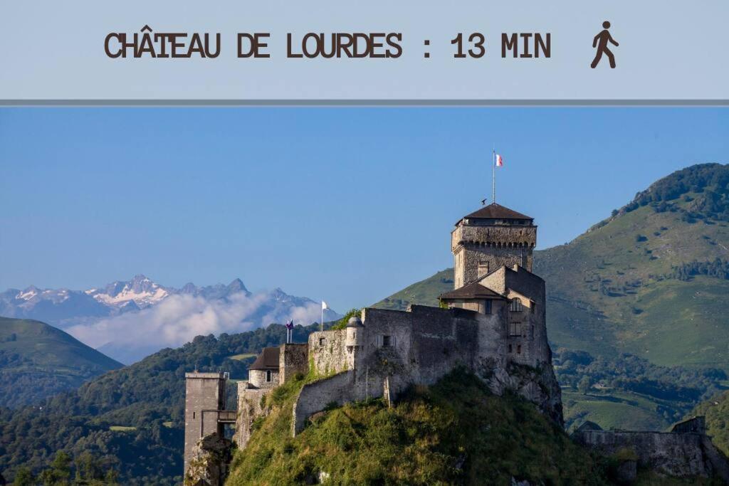 Appartement Le Jeanne 4/6 Couchages, Wifi, Sanctuaire à Lourdes Extérieur photo
